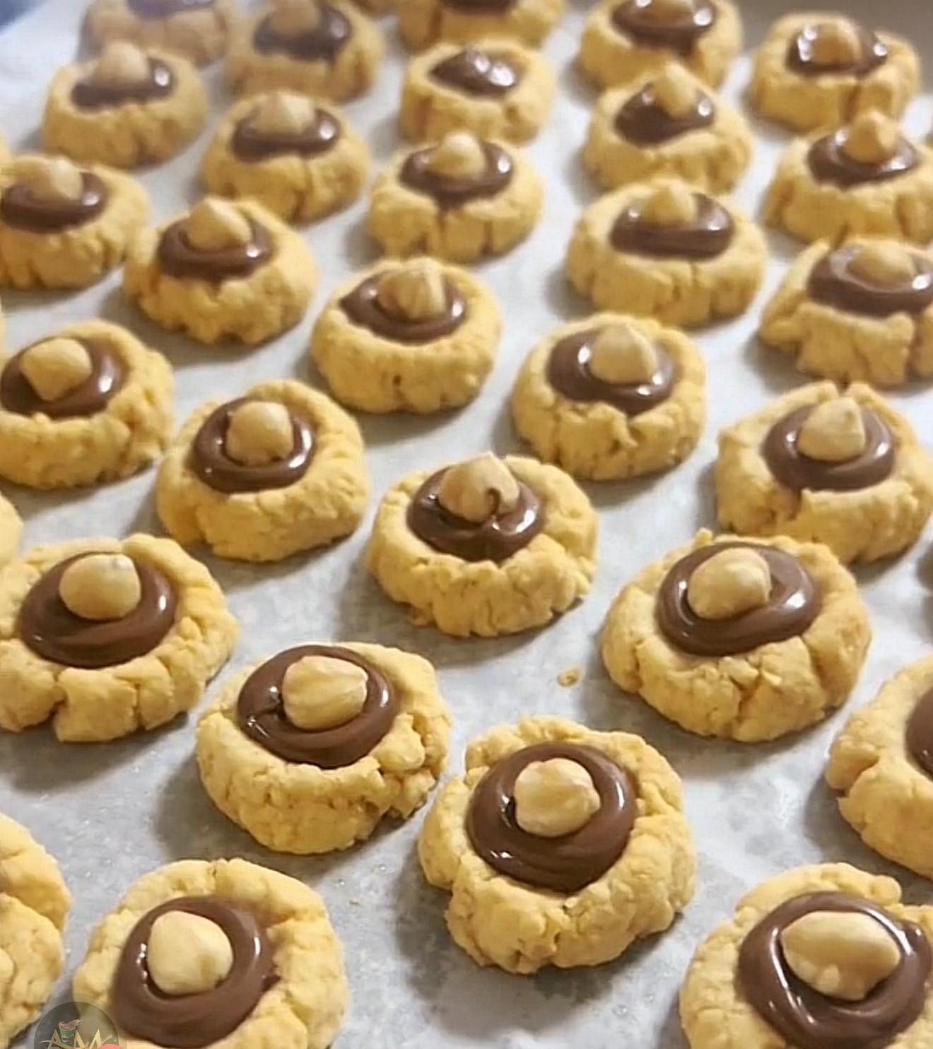 Nestum Nutella Cookies